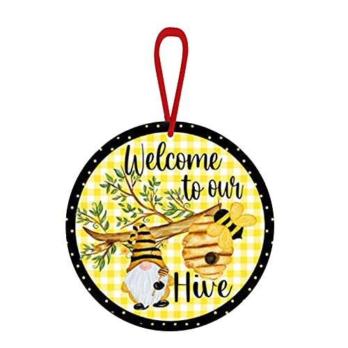 DOUHEN Pendentif mignon pour la maison, décoration à suspendre (multicolore, A) Cover