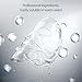 Lingmeier Collagen Face Mask, Real Low-molecular Deep Collagen Collagen 80,000ppm, Overnight Hydrating, Hyaluronic Acid Serum for Face, Original Hydrating Collagen Face Mask, 39g x4 Sheets