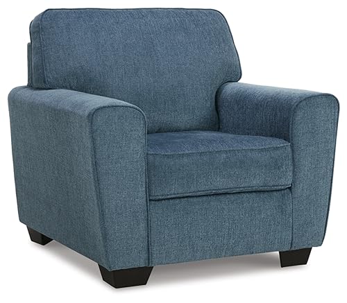 Signature Design by Ashley Cashton Modern Upholstered Chair, Blue