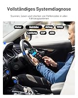 TOPDON OBD2 Diagnosegerät Carpal-A mit Bluetooth und 6 Reset Services, Diagnosegerät Auto mit Vollsystem Systemdiagnose für alle Fahrzeuge Kfz Pkw, OBD2 Scanner für iOS Android,1 Jahr Gratis – Ansicht 3