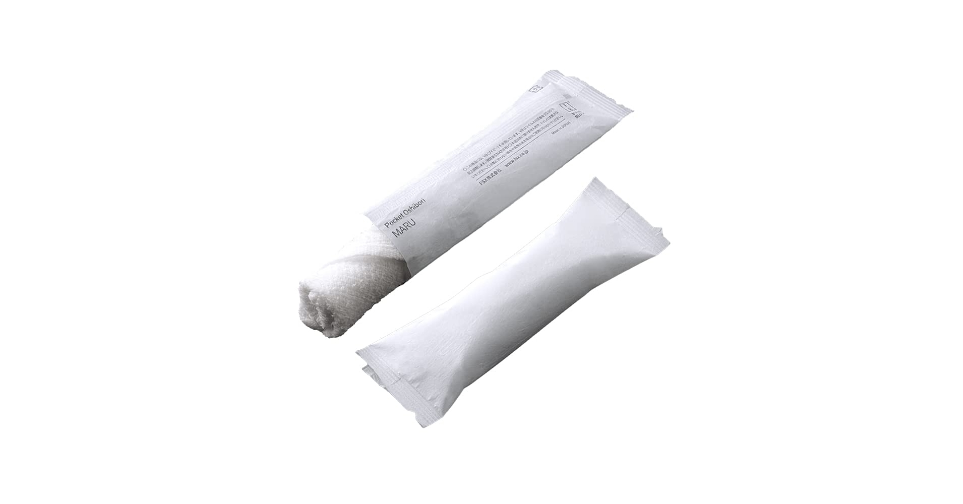 Amazon.co.jp: FSX 使い切り布おしぼり MARU shiro 白 50本 1パック 個