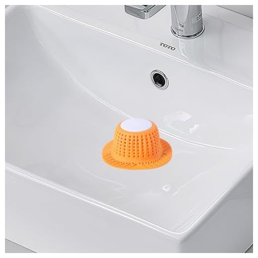 Bathtub Drain Hair Catcher with Suction – Anti-Clog Bathroom Drain Strainer and Filter for Shower or Sink – Easy Clean Drain Protector