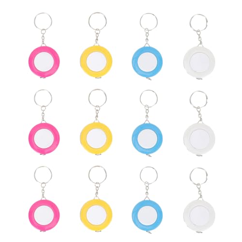 Cinta métrica corporal mini colores surtidos con llavero