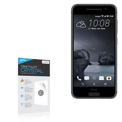 BoxWave Screen Protector Compatible with HTC One (A9) - ClearTouch Crystal (2-Pack), HD Film Skin - Shields from Scratches
