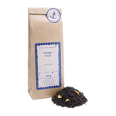 Schwarzer Tee lose Orangen Traum Orangen Schwarztee feine Orange 250g Cover
