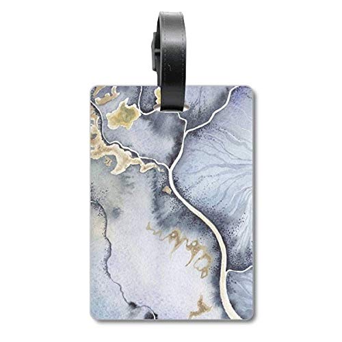 Sac étiquette bagage aquarelle abstraite pour personnaliser vos valises de vacances