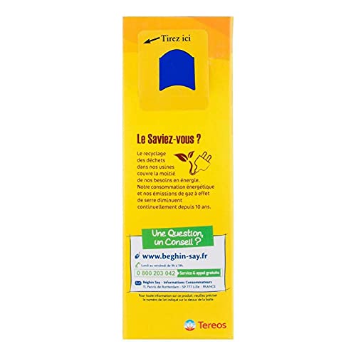 BEGHIN SAY - Poudre L'Extra Fin pour une saveur sucrée parfaite - Format économique de 1 Kg pour plus de plaisir dans votre cuisine. - Le Lot De 4