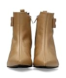 Vanessa Botines Piel Confort Punta Fina - 40, Taupe