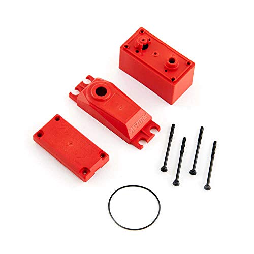 Arrma Ads Metal Gear Servo Case Red, Aram1042 #TOP16