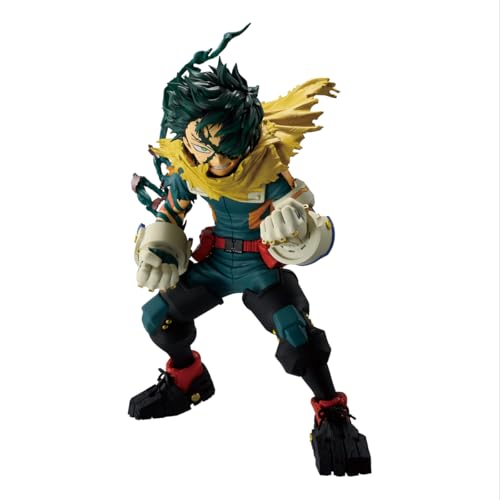 Banpresto Izuku Midoriya My Hero Academia Action Figure Final Season 22 cm, BP29748P Multicolore, Figura da collezione, ideale per i fan degli anime