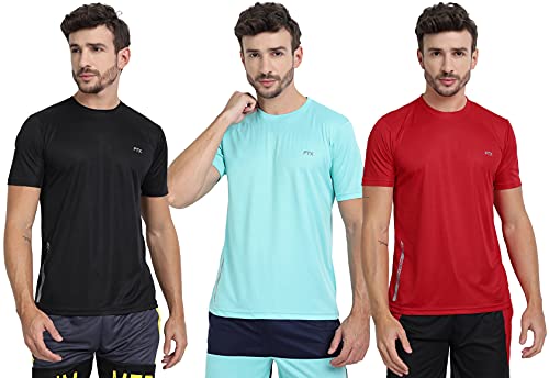 Image of FTX Men's Solid Regular Fit T-Shirt