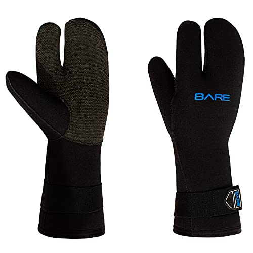 Bare 7mm K-Palm Three-Finger Mitt (X-Large) 