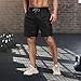5 Pack Gym Shorts for Men 7 inch, Mens Athletic Running Shorts Dry Fit & Mesh Active Workout Shorts for Men with Pockets