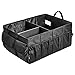 Amazon Basics - Organizador de maletero con diseño plegable para coches, todocaminos y camiones - Negro