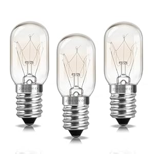 Liuyife 3 Stück E14 Backofenlampe