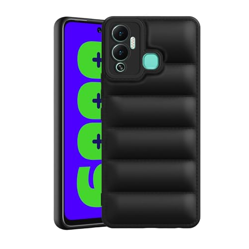 Amazon Solimo Puffer Case for Infinix Hot 12 Play - Black - Image 2