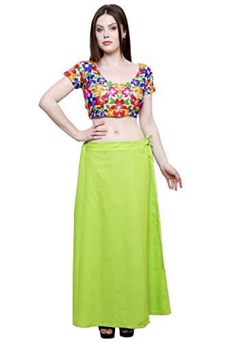 Image of Pistaa combo of 3 Women's Cotton Best Indian Readymade Inskirt Saree petticoats