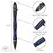 Cool Hand 5.7'' Bolt Action Pens, EDC Ballpoint Ink Refillable, Stylus for Touch Screen, G10 Body w/Pocket Clip, Ergonomic Grip, with a Free Refill, 5375-N