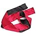 Satin Eye Blindfold Sleeping Eye Mask, Soft Smooth Blindfold 59 Inch Long Adjustable to Tie Your Eyes, Suitable for Travel, Nap [2 Pack, Rose Red]