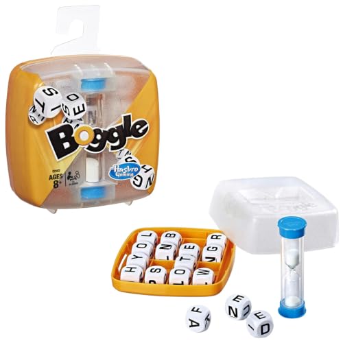 Hasbro Gaming Boggle Classic Game | Word Search Games | Ages 8+ | 1 or More Players | Portable...
