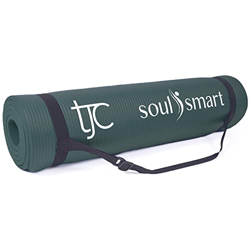 Eco-Friendly Non-Slip Yoga Mat - 10mm Thickness 
Ideal for Pilates, Fitness & Travel with Carrying Strap