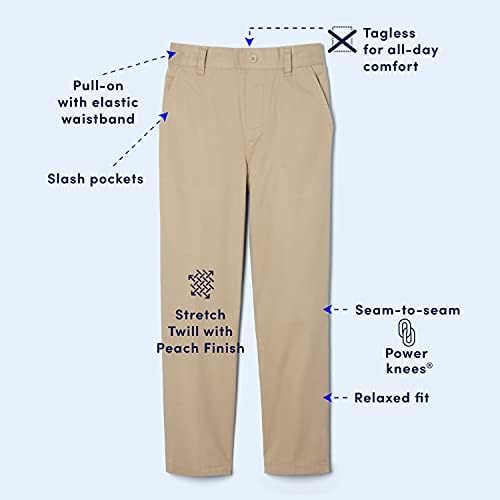 French Toast Boys Pull-On Relaxed Fit School Uniform Pant (Standard & Husky) - Image 7