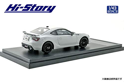 SUBARU BRZ STI Sport スバル公式ミニカー　クリスタルホワイト Amazon | Hi Story 1/43 スバル BRZ STI Sport (2019) クリスタル