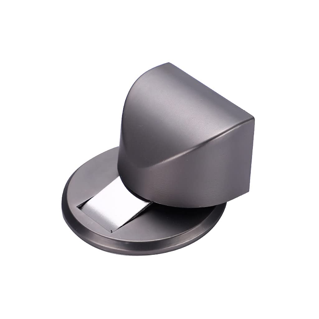 Punch-Free Door Stopper Hidden Holders Catch Floor Nail-Free Doors Anti-Collision Stop(A)