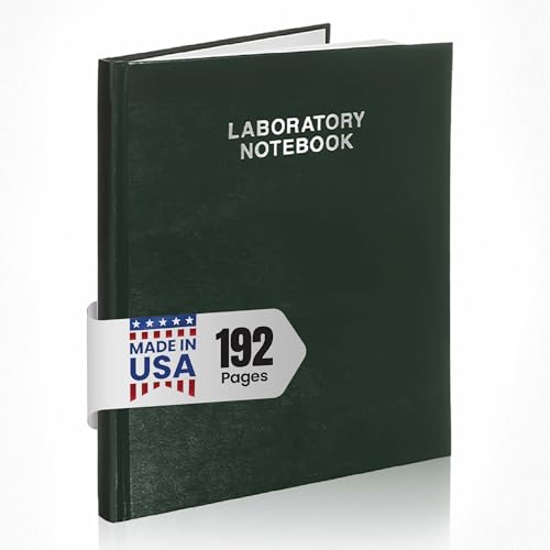 Scientific Notebook Company , Laboratory Notebook, 192 Pages 3001HC Green Hard Cover