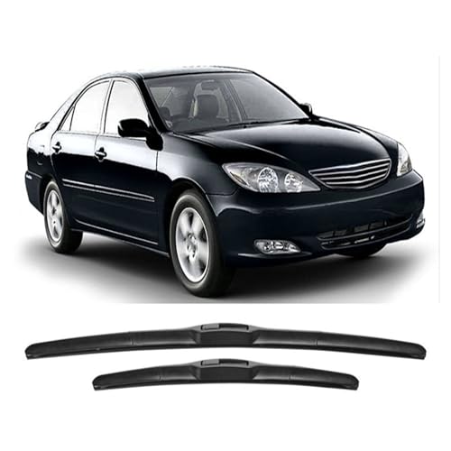 Car Windshield Wiper Blades for Toyota Camry 1997-2005 models Front wiper Visibility Around The Clock Leaves No Marks After Cleaning Durable Quiet Operation Easy Installation
