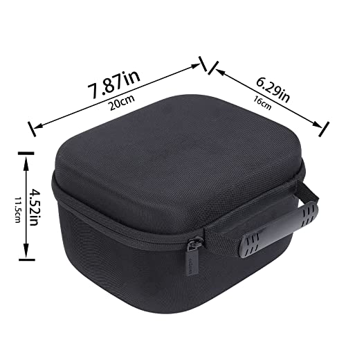 co2CREA Hartschalen-Reiseetui für Honeywell 1013530 Howard Leight Impact Sport-Ohrenschützer, Schwarz, Größe L, Schwarz, Größe L, 0, Klassisch