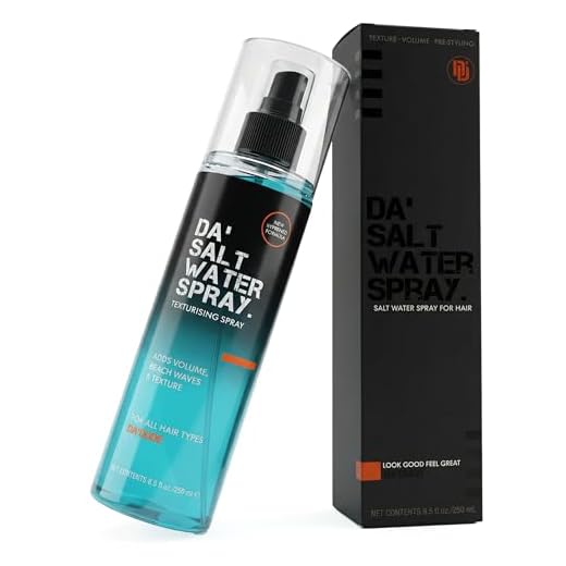 Da'Dude Da'Salt Water Spray, Sea Salt Spray för hår män & kvinnor, Beach Waves Texturising Spray, Vegan