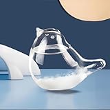 FUNOHYE Storm Glass Weather Forecast Bottle - Snow Globes Barometer,Cloud Storm Weather Station,Decorative Weather Predictor, Home and Office Decor, Unique Gift Idea (Medium)