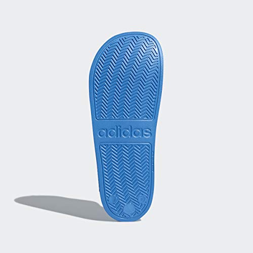 adidas Men's Adilette Shower Slides Bright Blue/White/Bright Blue 184