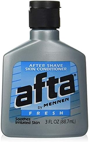 Afta by Mennen After Shave Skin Conditioner, Fresh 3 oz (88.7 ml) Pack of 5