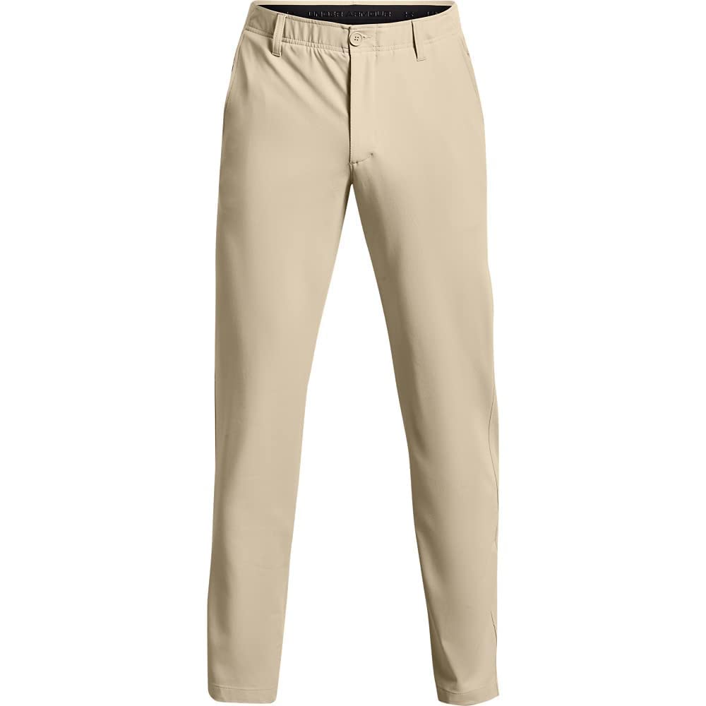 Under Armour Men's Drive Tapered Pants, Khaki Base (289)/Halo Gray, 32W x 34L