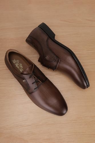 Image of Louis Philippe Men Leather Formal Shoes