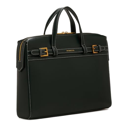 Image of Miraggio Shalom Laptop Bag | 14 inch Padded Laptop Sleeve With Adjustable & Detahcable Strap | Unisex Laptop Bags For Office | Laptop Cover Bag