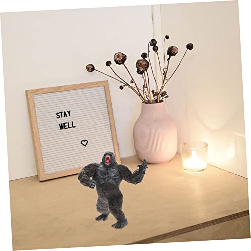 Figurine animale noir avec forme détaillée authentique pour collection - 3