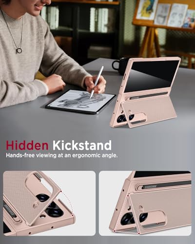 Funda rígida Samsung Z Fold 5 Miimall con cristal privacidad y acabado premium delgado 5
