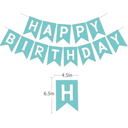 Image of Happy Birthday Banner Birthday Party Supplies (Blue 2)