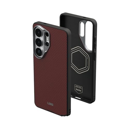 Image of Urban Armor Gear UAG Designed for Galaxy S26 Ultra 5G Case, Fibr Armr - Compatible with Magnetic Charging Rugged Military Drop Tested Anti-Slip Protective Cover - Orange /Charcoal