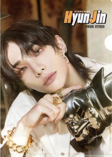 STRAY KIDS ストレイキッズ クリアファイル A4サイズ K-POP グッズ (ヒョンジン)