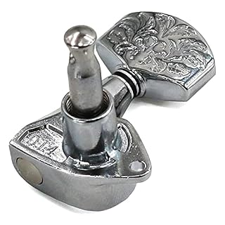 ZUOMU Guitare Folklorique De Bakelwood avec Boucles Entièrement Fermées Silver 1:22 Wasi-Knob Stron Winder Guitare… - Les Beatles, Paul McCartney, John Lennon, RIngo Starr, George Harrison ZUOMU Guitare Folklorique De Bakelwood avec Boucles Entièrement Fermées Silver 1:22 Wasi-Knob Stron Winder Guitare… – Image 4