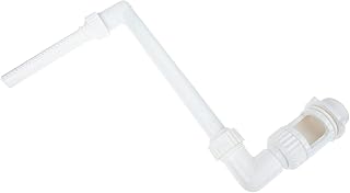 DOITOOL Fonte de piscina Acessórios de spa e natação acima do solo Fonte de piscina flutuante Luzes de piscina subterrânea Acessórios de fonte de piscina ajustável tubo de fonte de piscina Fontes de piscina Varão Pp