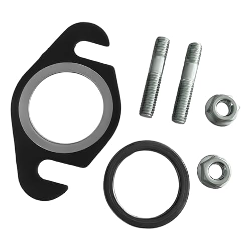 Kit de Juntas y Espárragos de Escape 2T 50cc, Olla de Escape Juntasde Motores de 2 Tiempos, Compatible con Scooter MBK Nitro Aerox Jog Ovetto SR CPI Malaguti