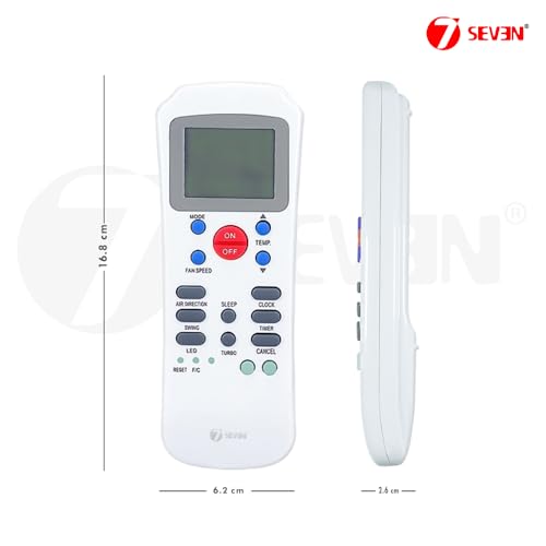 Image of 7SEVEN Compatible for Carrier Ac Remote Original Model 82A Suitable for Split and Window Air Conditioner of 1 1.5 2 Ton Carrier ac