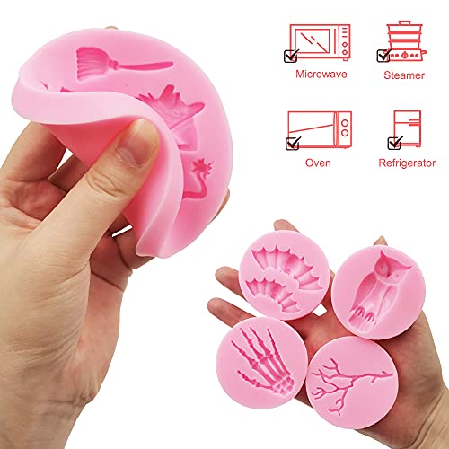 AFUNTA - Stampi in silicone per Halloween, 8