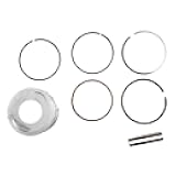 63.50mm 64mm Piston Kit 200cc Compatible With Automotive Motorcycle Parts CG200 CG 200 4 Stroke Engine 13101-LA66-0400 13011-427-00(64.00mm)