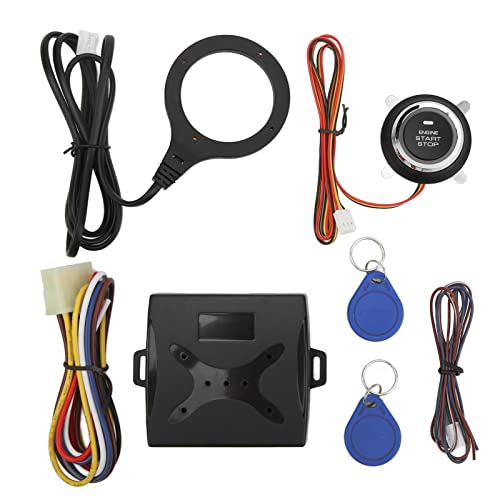 Système Universel de Démarrage par Poussée de Voiture, Bouton D'arrêt de Démarrage Intelligent du Moteur, Kit de Démarrage sans clé